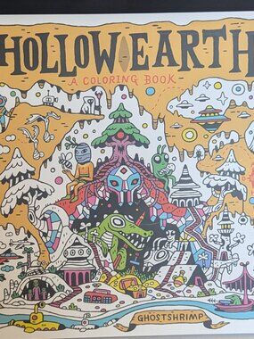 New & interesting: Hollow Earth: A Coloring Book